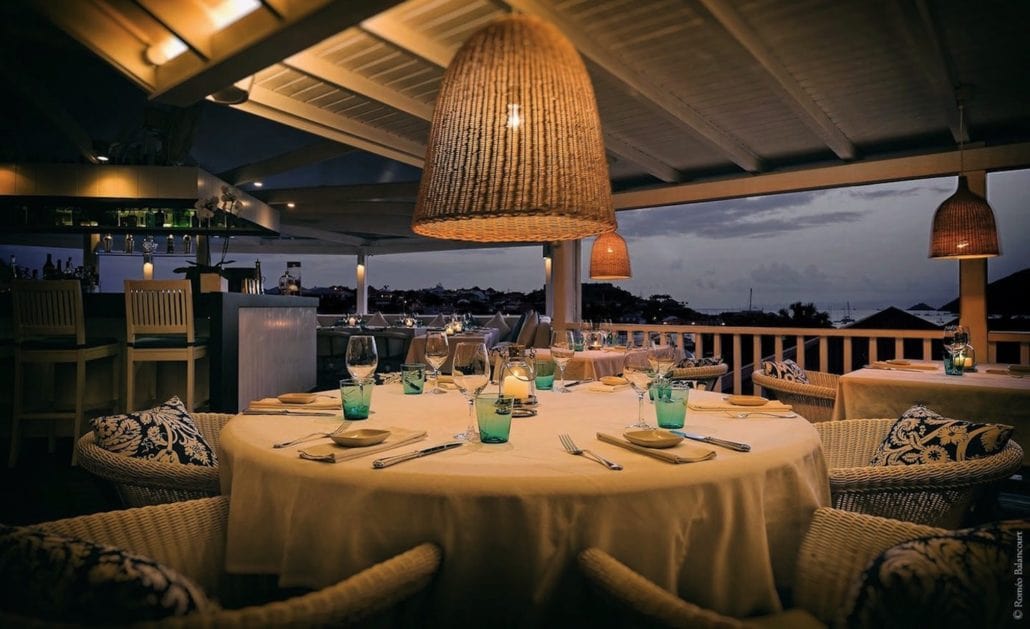 Best restaurants in St. Barths for a French gastronomy experience